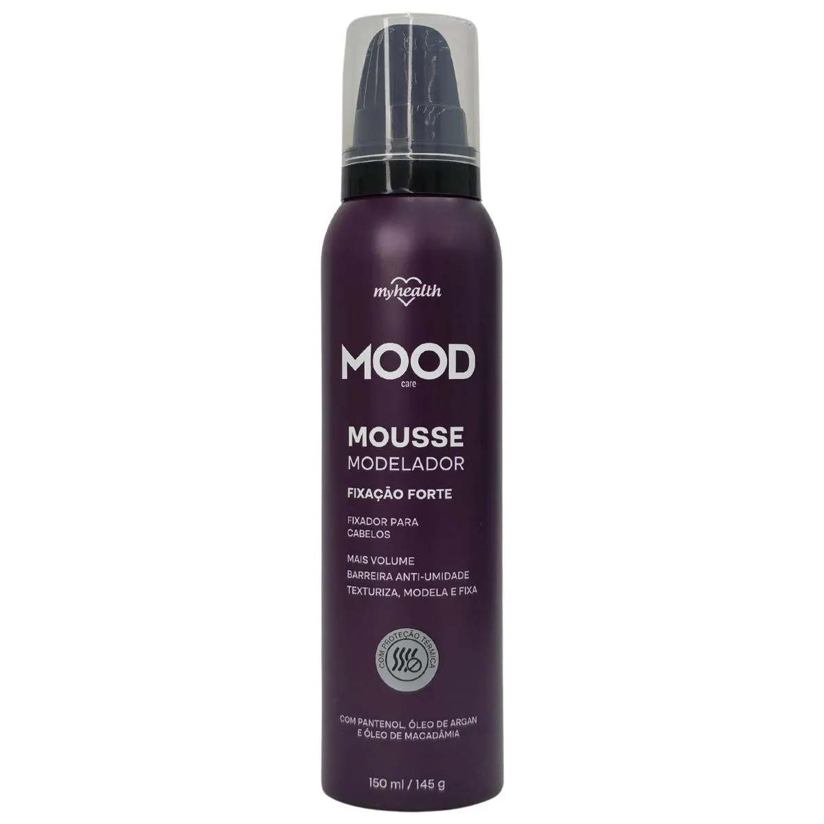 Mousse Modelador Forte Mood Care My Health 150Ml / 145G