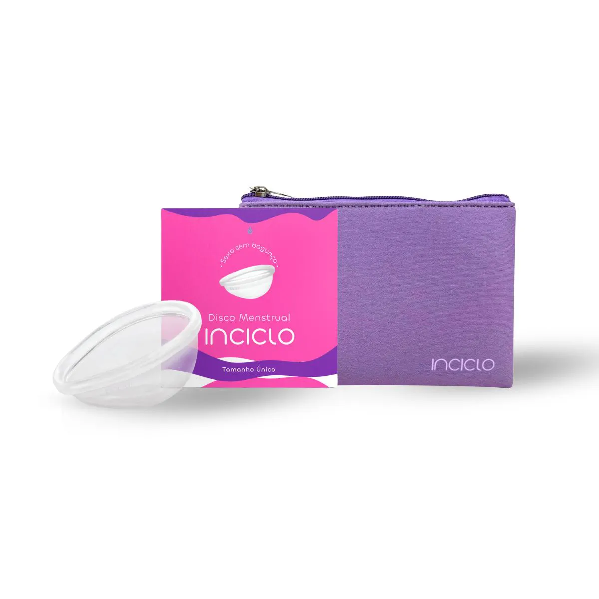 Kit Disco Menstrual Inciclo + Necessaire Neoprene