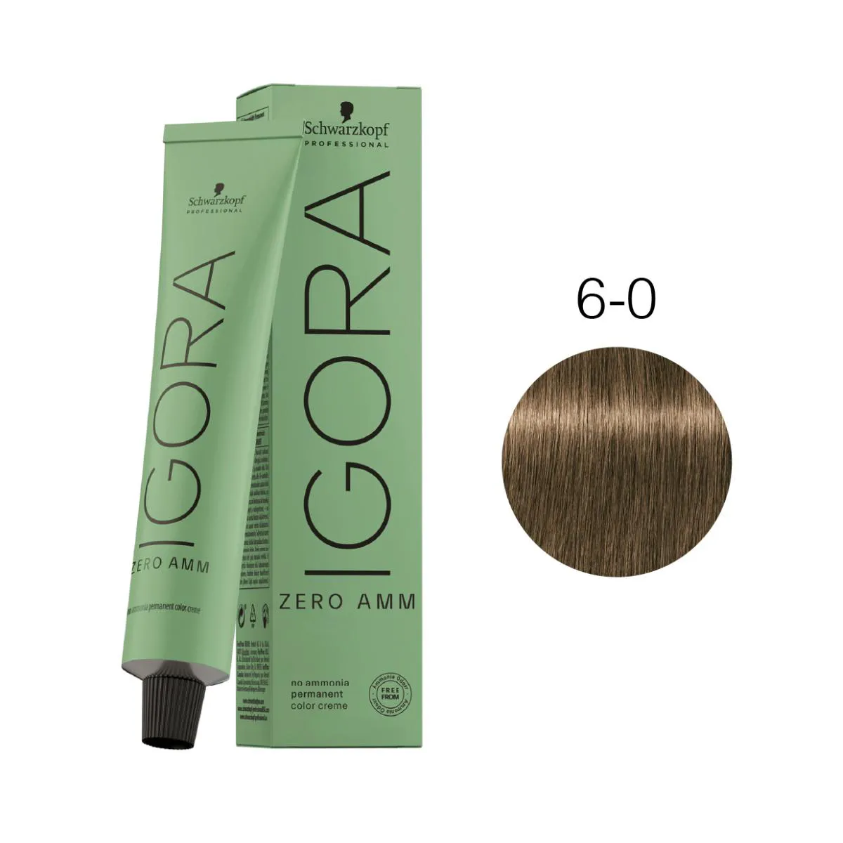 Tinta Igora Zero Amm 6.0 60ml