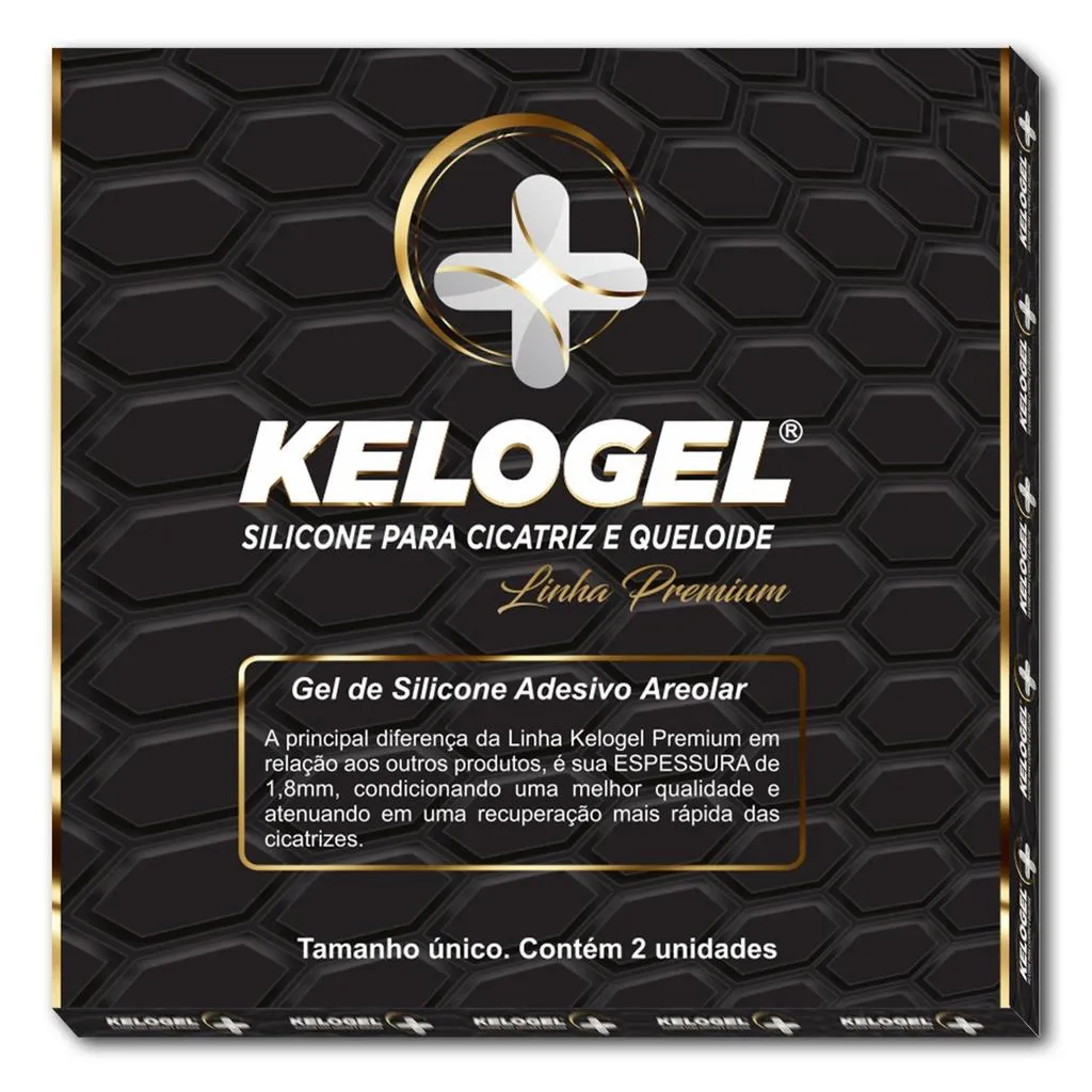 Lamina de Silicone Areolar 8Cmx8Cm Esp.1.8Mm Premium Kelogel