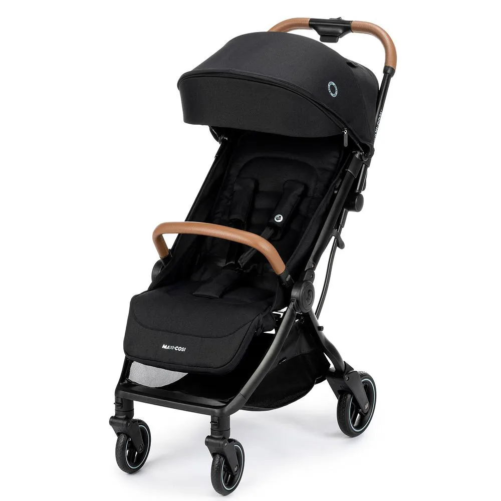 Carrinho com Bebê Conforto Travel System Eva³ Trio 0 a 15 Kg Essential Black - Maxi-Cosi