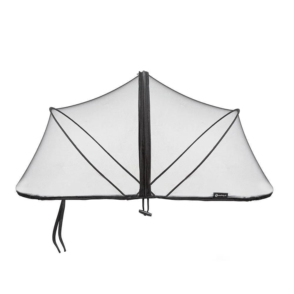 Mosquiteiro para Carrinho com Arco e Zíper Black - Safety 1St