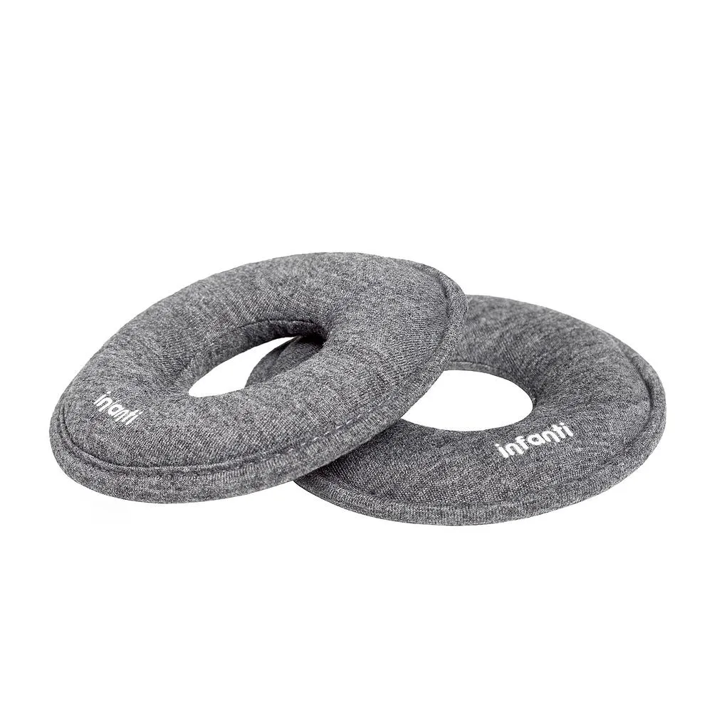 Rosquinha para Seios Serena M Cinza Mescla Escuro - Infanti