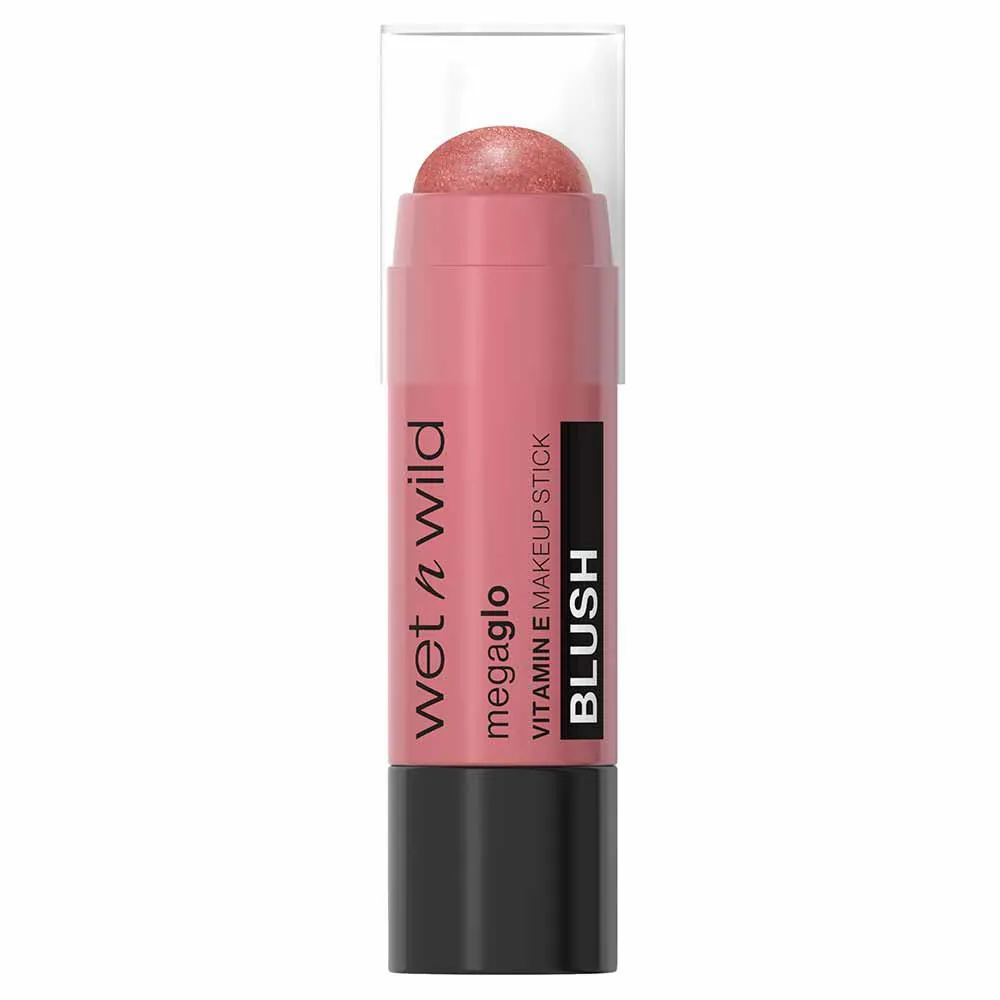 Blush em Bastão com Vitamina e Wet N Wild Megaglo Dusty Pink