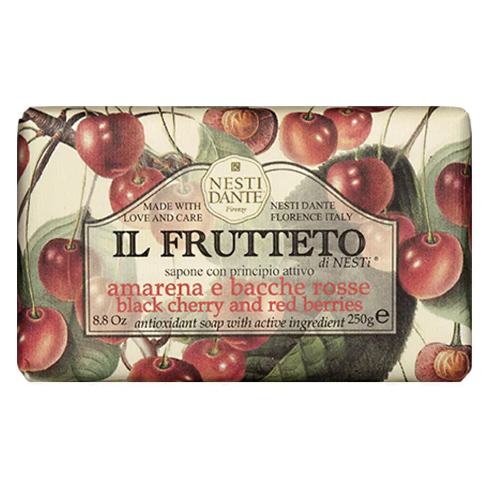 Il Frutteto Amarena e Frutas Vermelhas Nesti Dante - Sabonete Antioxidante 250g