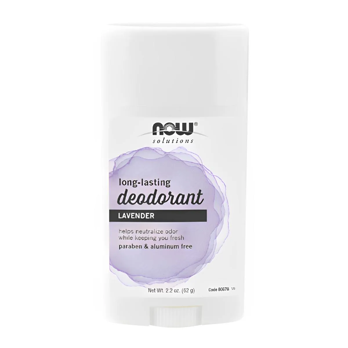 Now Foods Long-Lasting Deod Stick Lavender 2.2Oz 8067