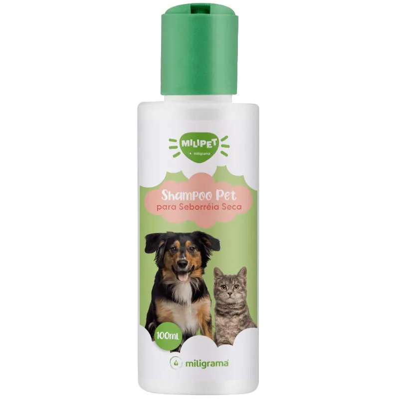 Shampoo Pet para Seborréia Seca 100Ml