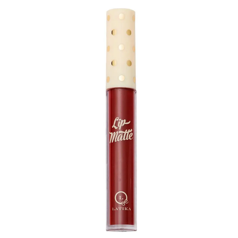 Batom Líquido Latika Lip Matte 4Ml 22 Vermelho