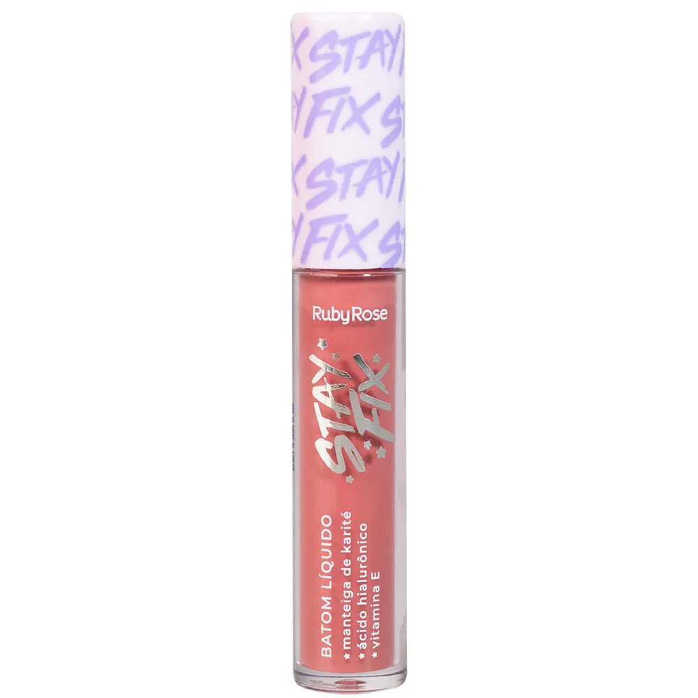 Batom Líquido Ruby Rose Stay Fix Cs50 Rana
