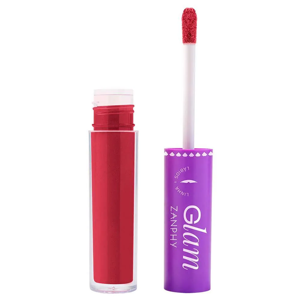 Batom Líquido Zanphy Glam Quero Close