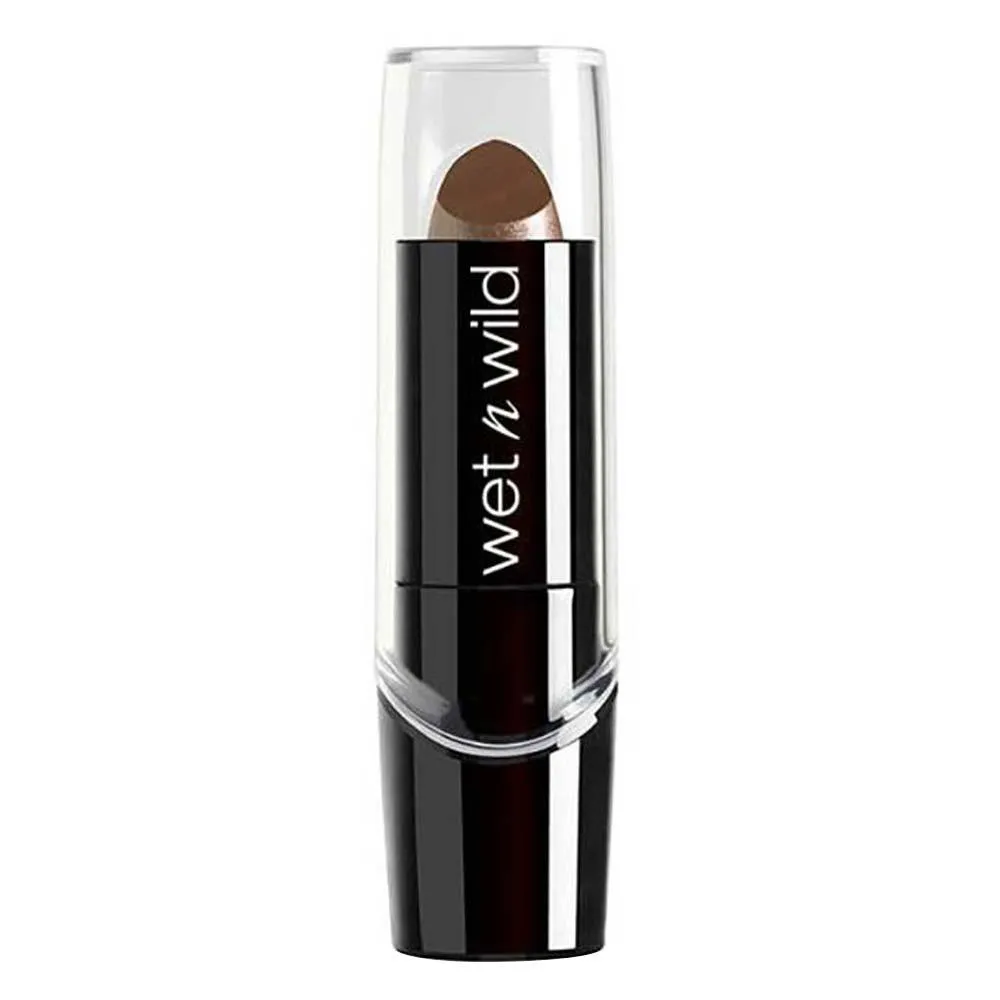 Batom Cremoso Wet N Wild Silk Finish Dark Pink Frost