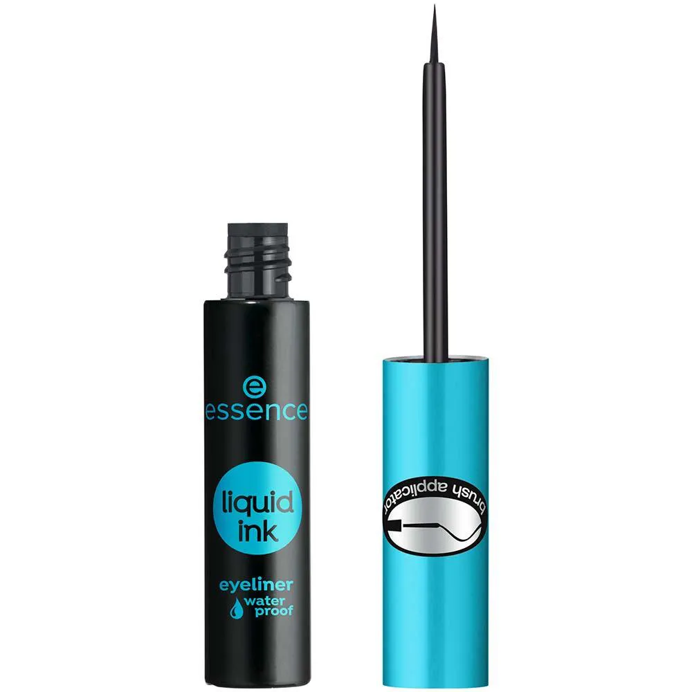 Delineador Líquido à Prova D'Água Essence Black