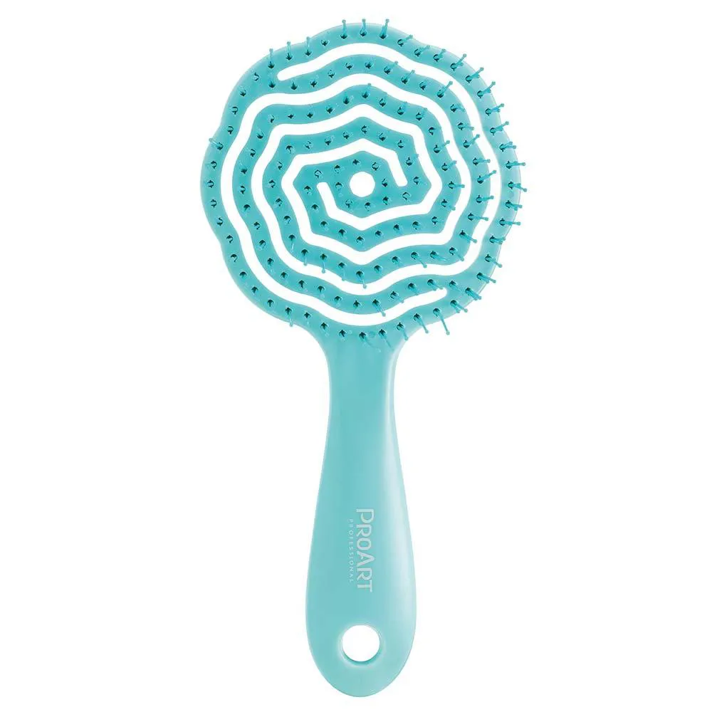 Escova de Cabelo Floral Proart Easy Flexi Azul 1 UN