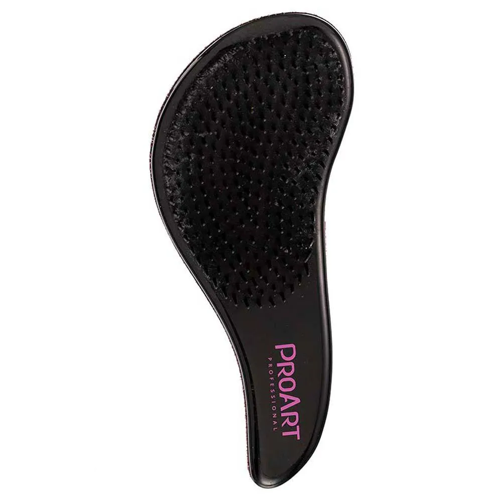 Escova de Cabelo Glitter Desembaraçante Proart Rosa