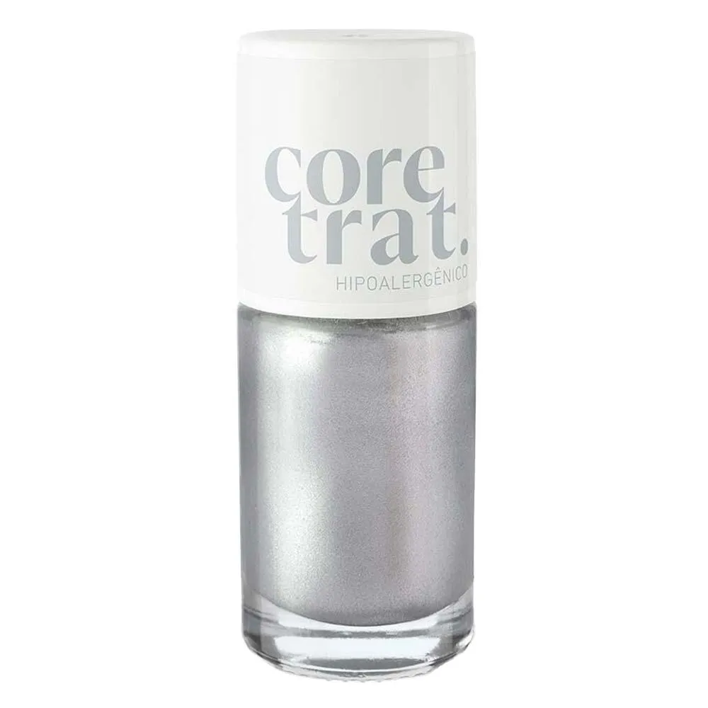 Esmalte Efeito Gel Coretrat Metálico Blant Prata