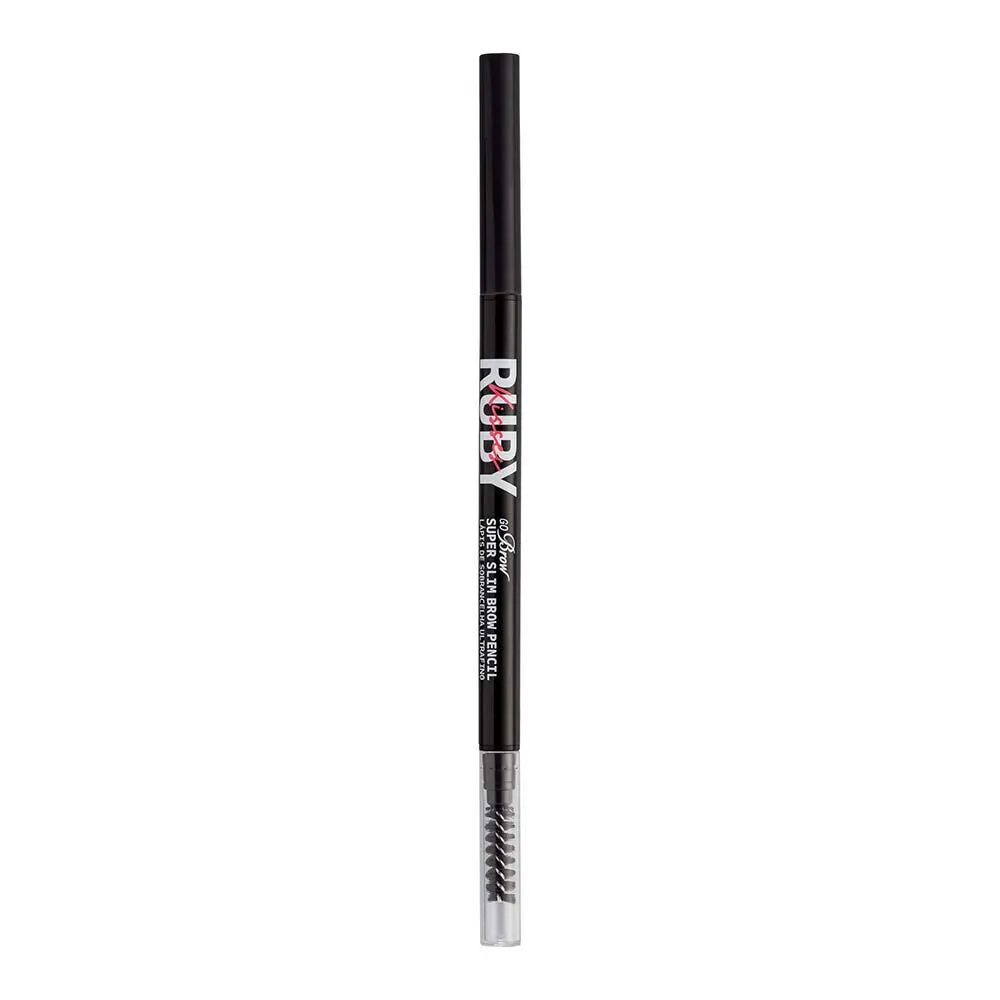 Lápis de Sobrancelha Ruby Kisses - Go Brow Ultrafino Black Brown