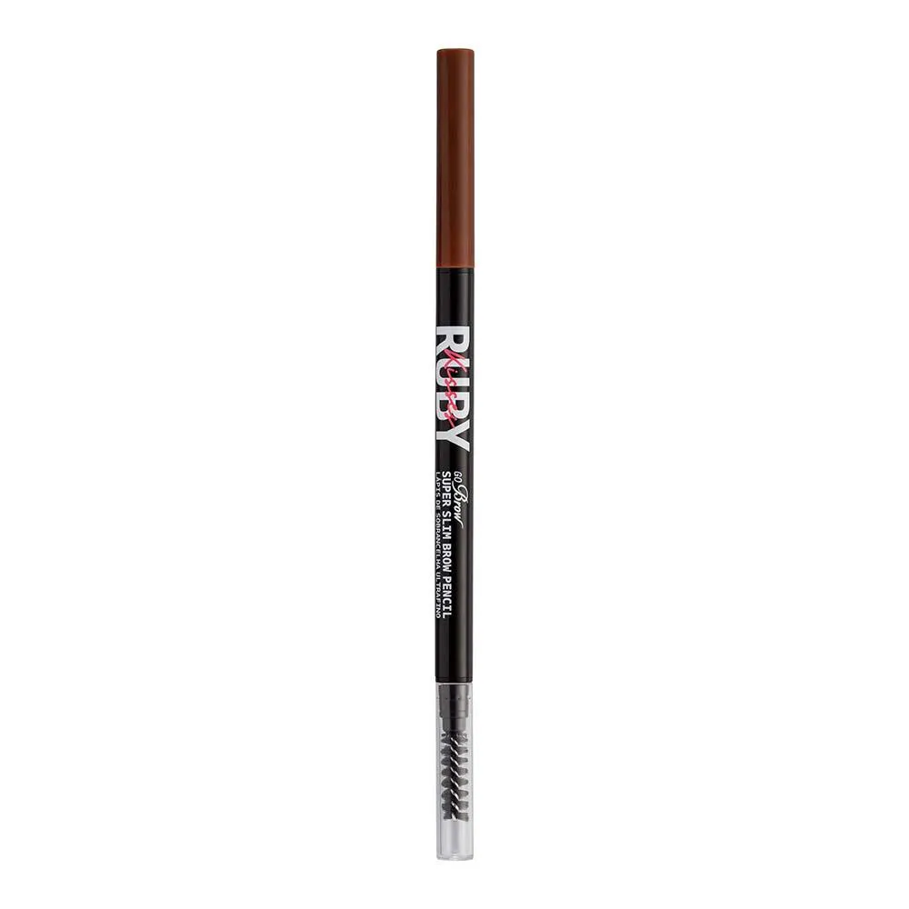 Lápis de Sobrancelha Ruby Kisses - Go Brow Ultrafino Chocolate Brown