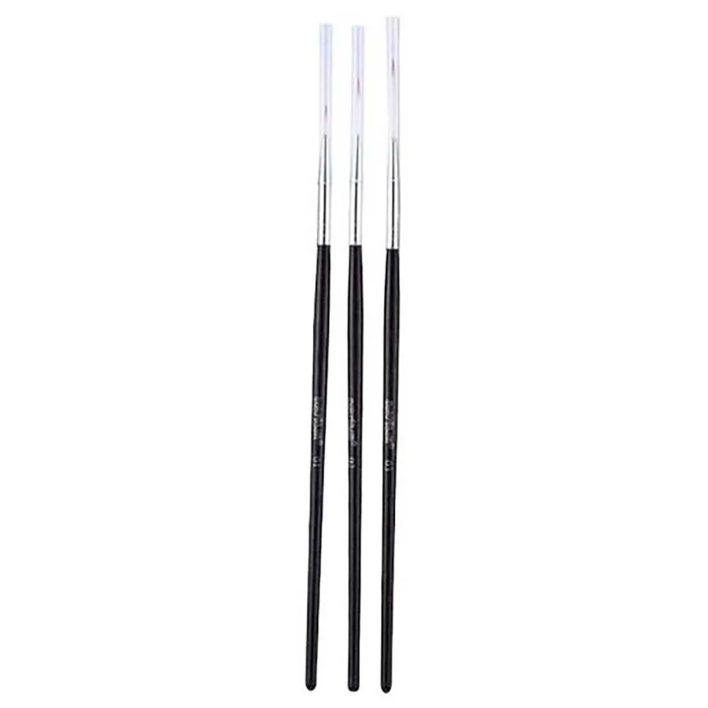 Macrilan B708 Kit – 3 Pincéis para Unhas Artísticas 1Un