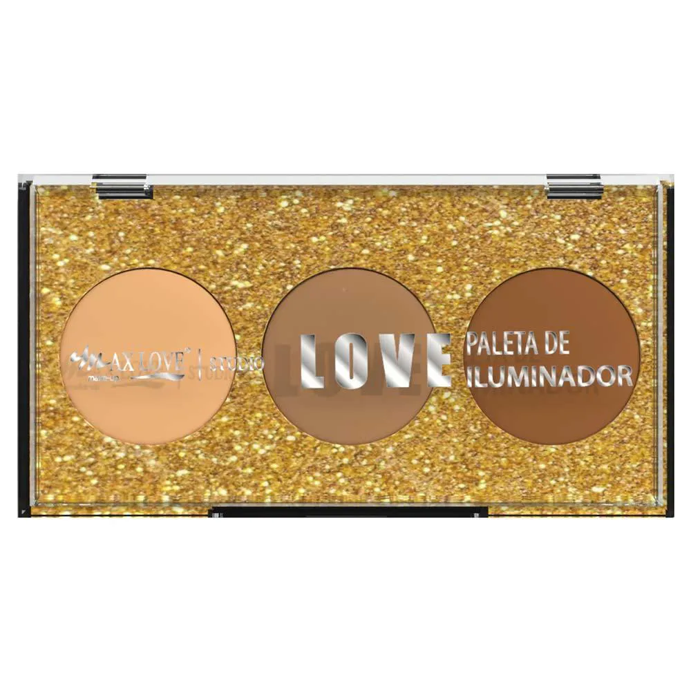 Paleta de Iluminador Max Love 01