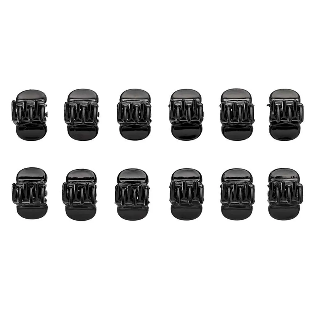Proart Kit com 12 Mini Presilhas Pretas