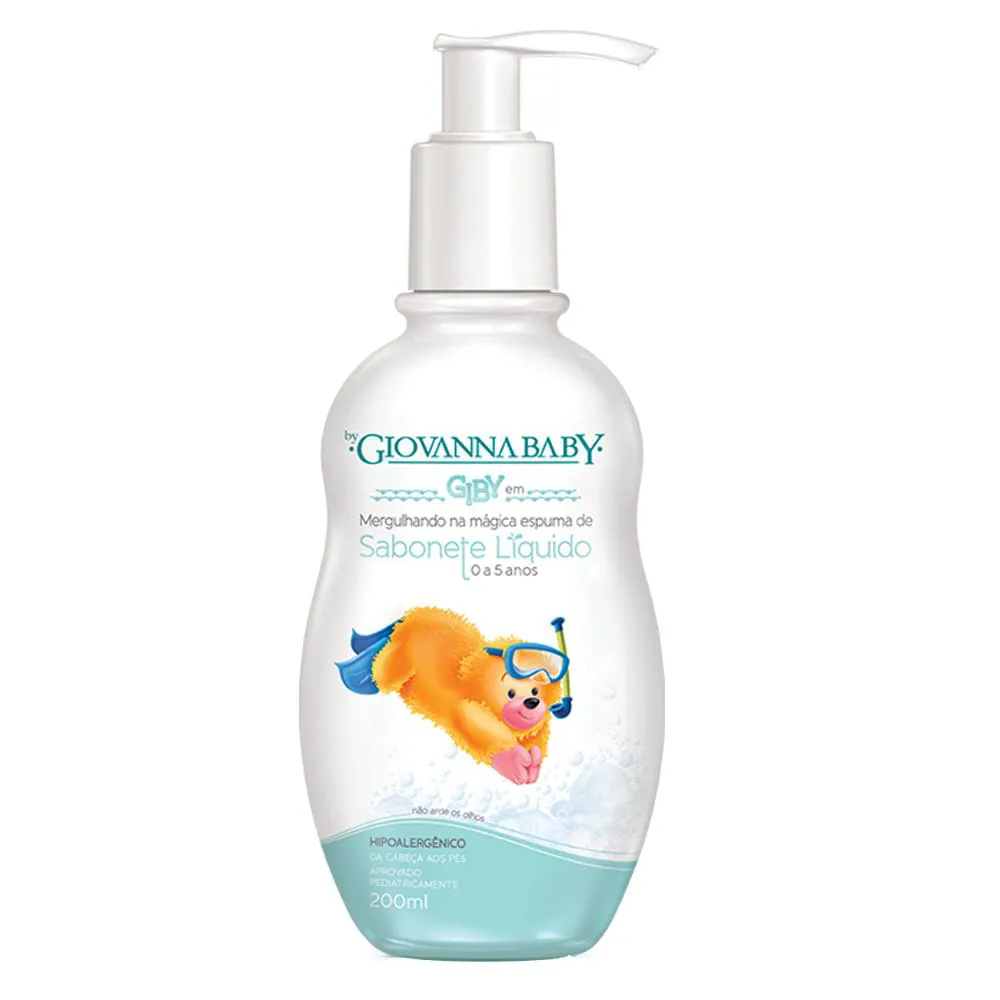 Sabonete Líquido Giovanna Baby - Giby 200ml