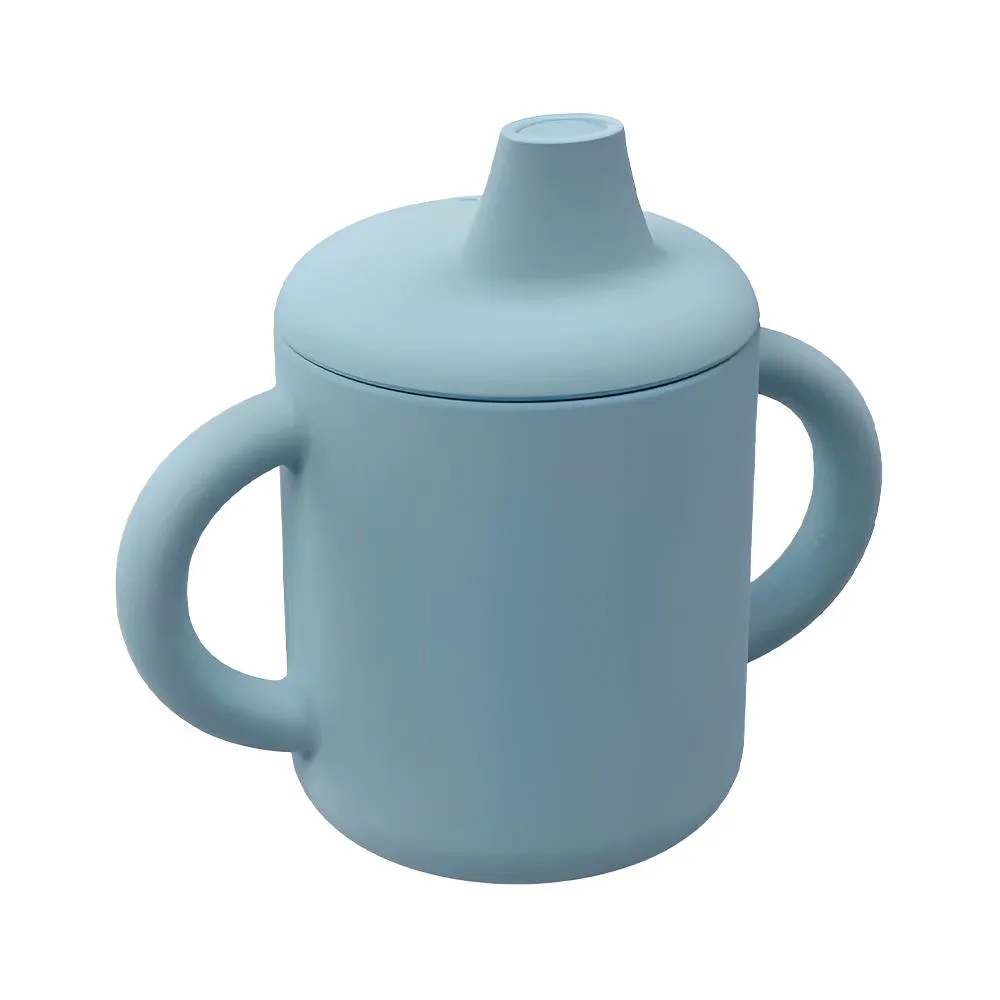 Life 4Oz Silicone Cup (2 Lids) Nt-2 - Azul