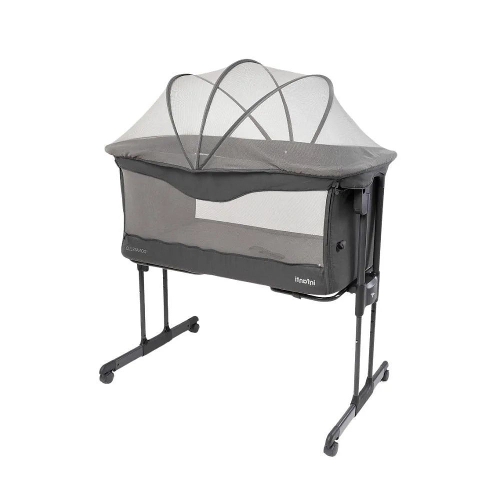 Berço Portátil Donatello Co-Bed Cinza Grafite - Infanti