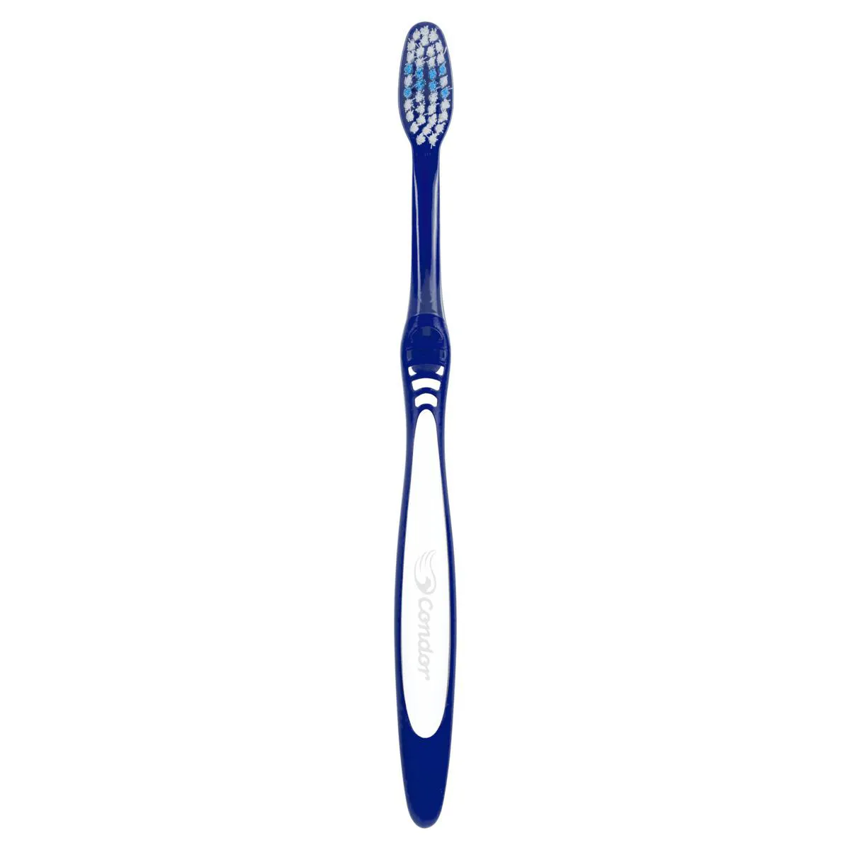 Escova Dental Macia Condor Agile Cabeça M Azul