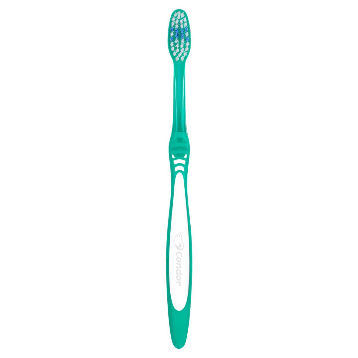 Escova Dental Macia Condor Agile Cabeça M Verde