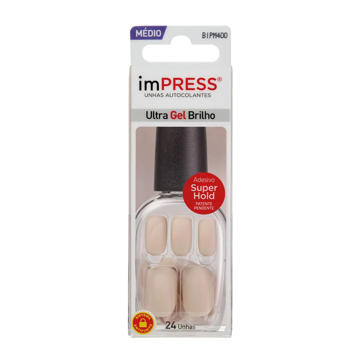 Unha Postiça Autocolante Impress Matte Média Be Yourself - Kiss New York