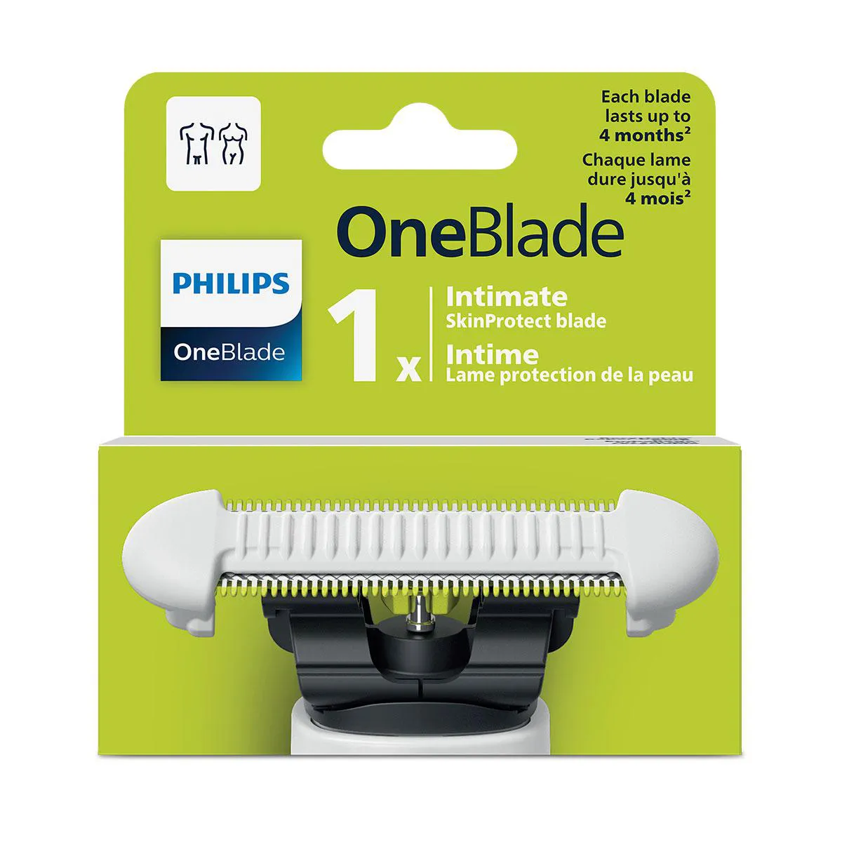 Lâmina Skin Protect One Blade Íntimo  QP229/51 Philips 1 Unidade