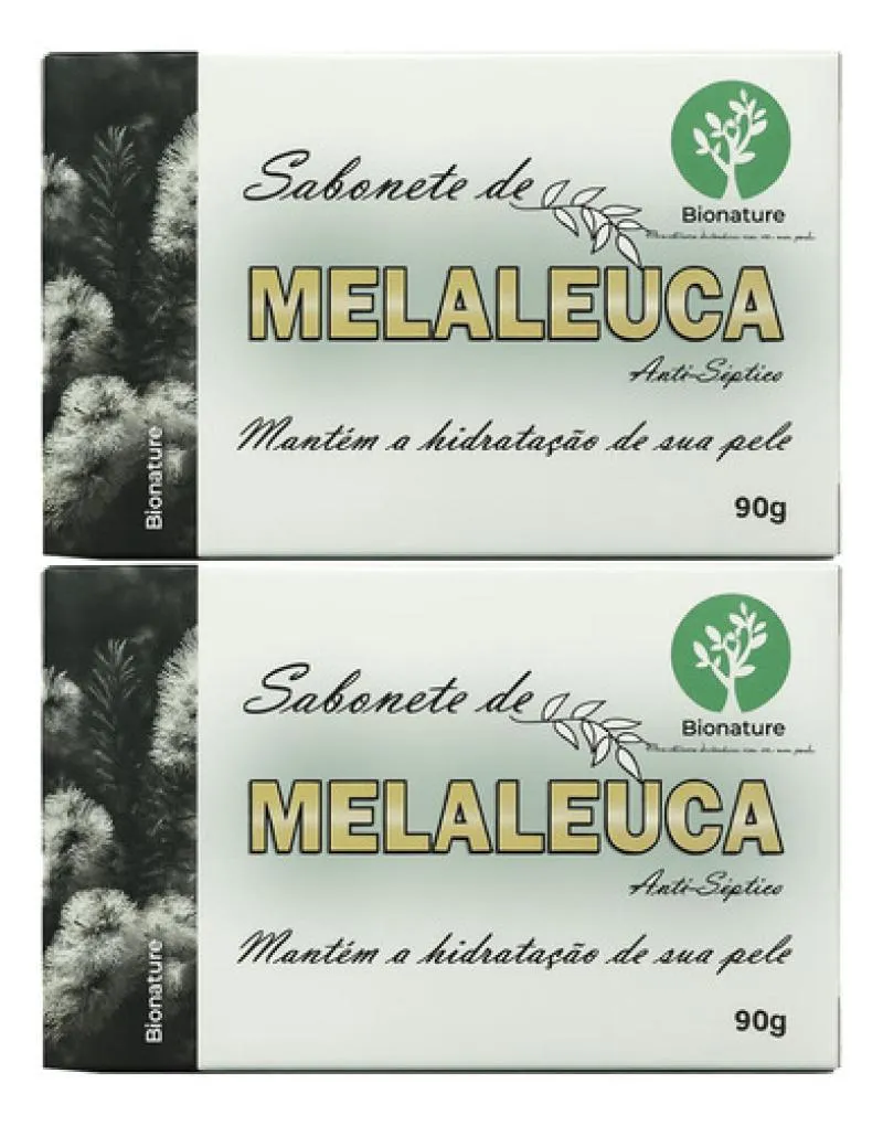 Kit 2 Sabonete de Melaleuca 90G - Bionature
