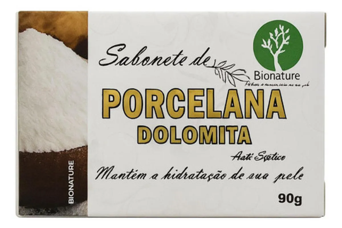Sabonete de Porcelana Dolomita 90G - Bionature