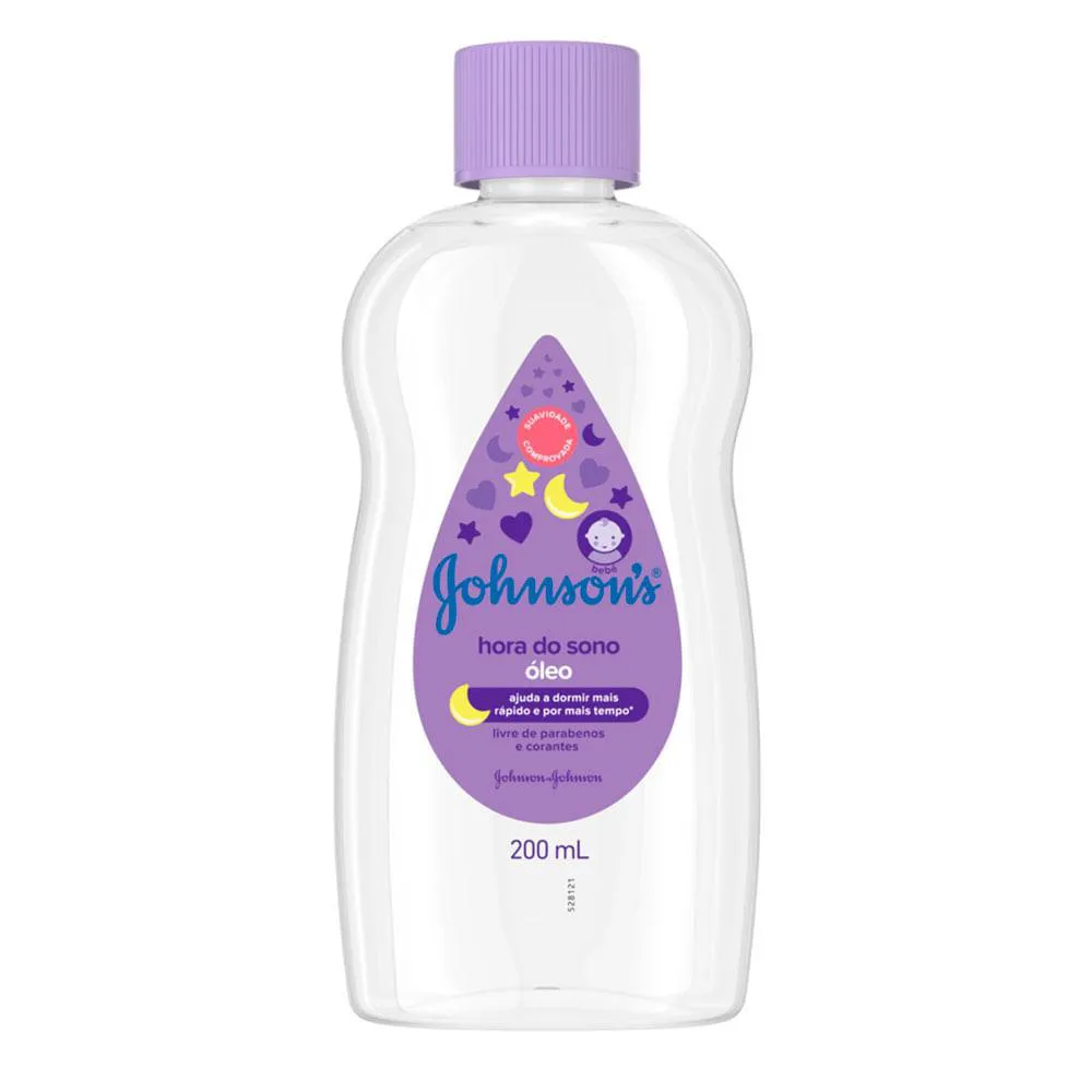 Óleo Hora do Sono Johnson Baby - Óleo Corporal 200ml