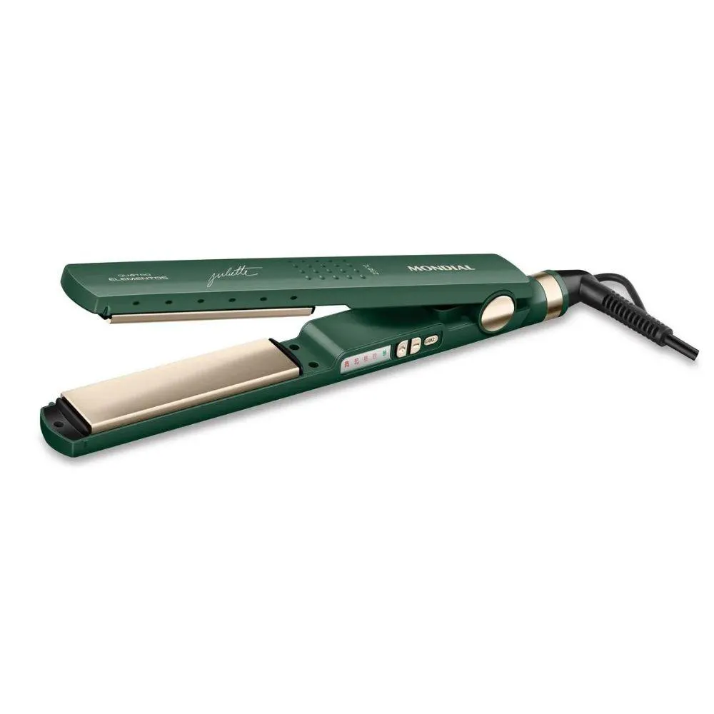 Prancha Alisadora Mondial By Juliette Verde Oliva 60W Bivolt
