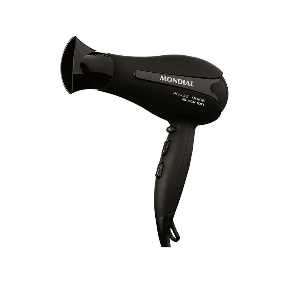 Secador Mondial Power Shine Sc-13 2000W Preto 220V