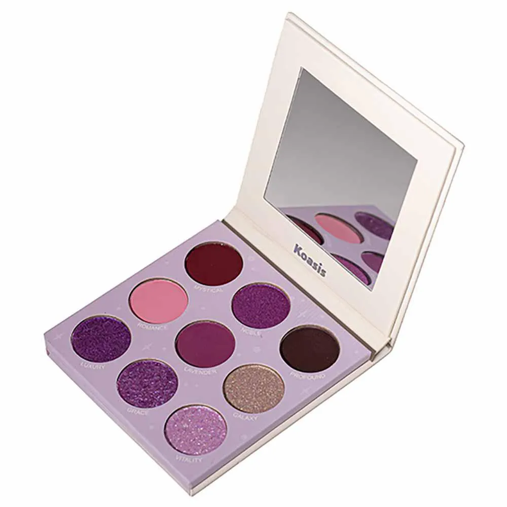 Paleta de Sombras Coloridas Koasis 13,5G Violeta