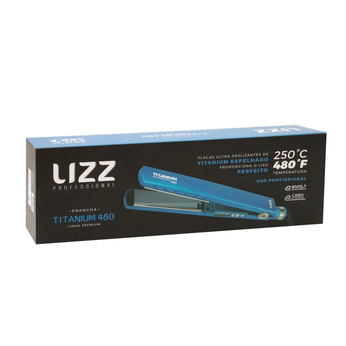 Lizz Professional Prancha Titaniun 480 F°