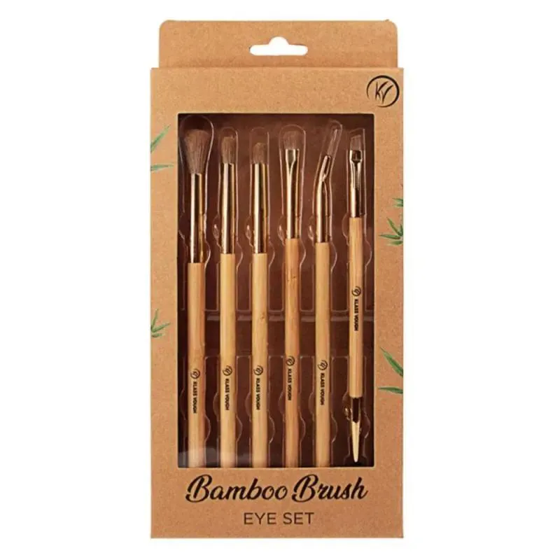 Klass Vough Bamboo Brush Pincéis Eye Set