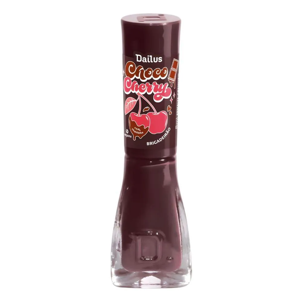 Esmalte Cremoso Dailus Choco Cherry Brigadeirão 8Ml