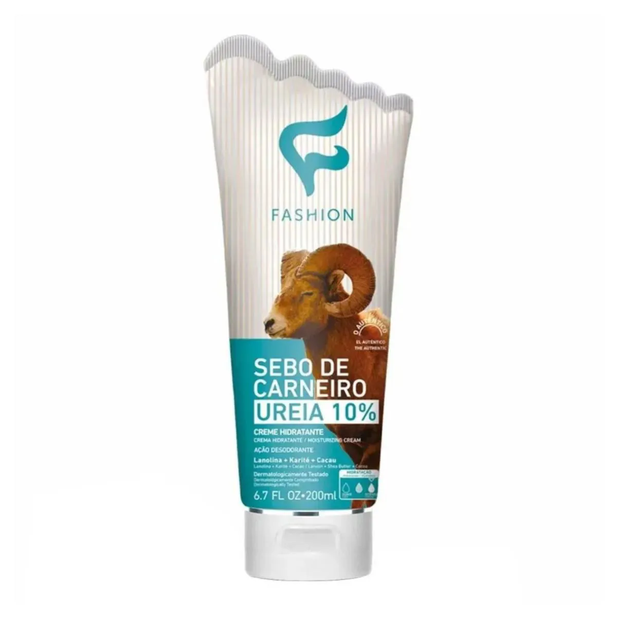 Creme Hidratante Sebo de Carneiro Ureia 10% 200Ml
