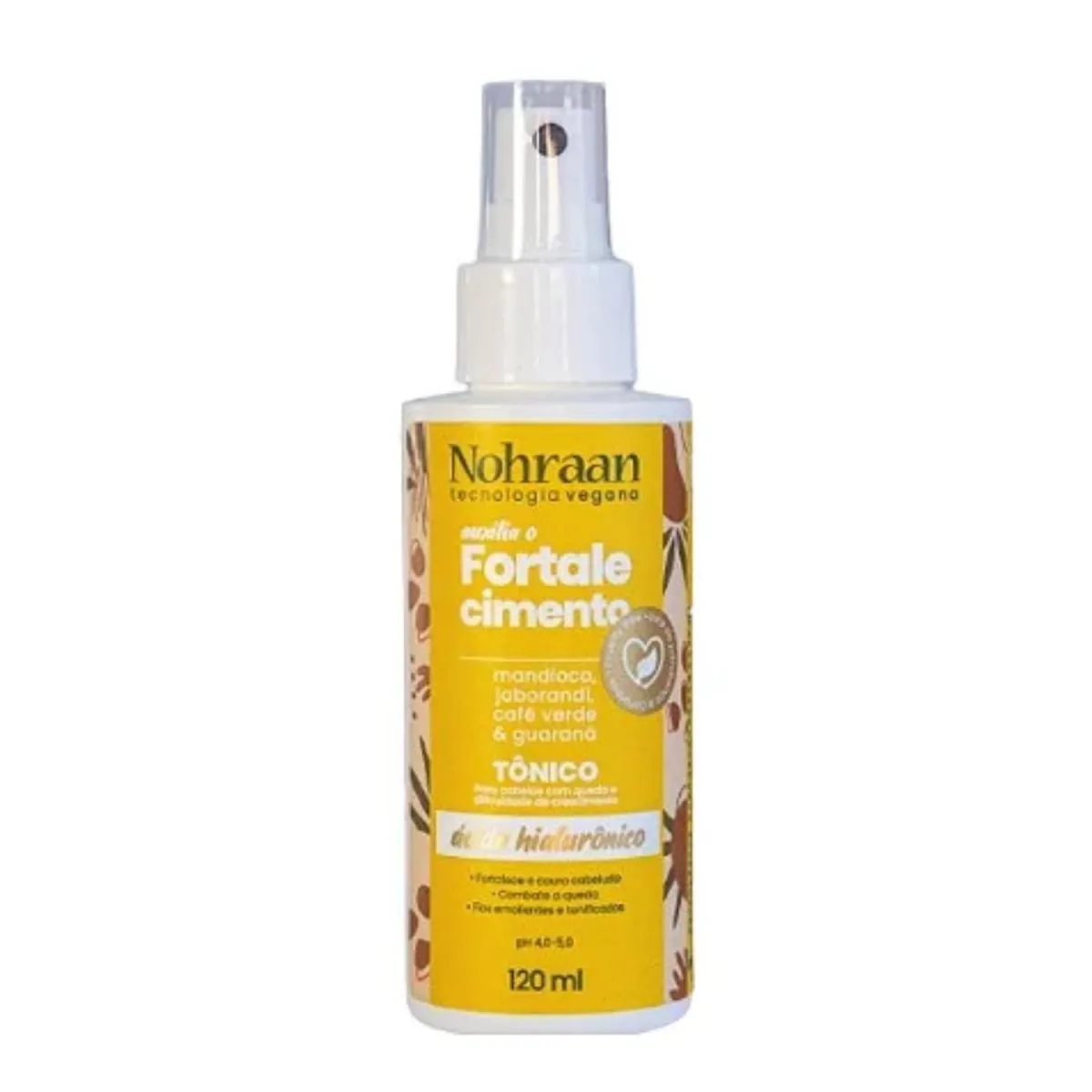 Tônico Capilar Fortalecimento Mandioca 120Ml - Nohraan
