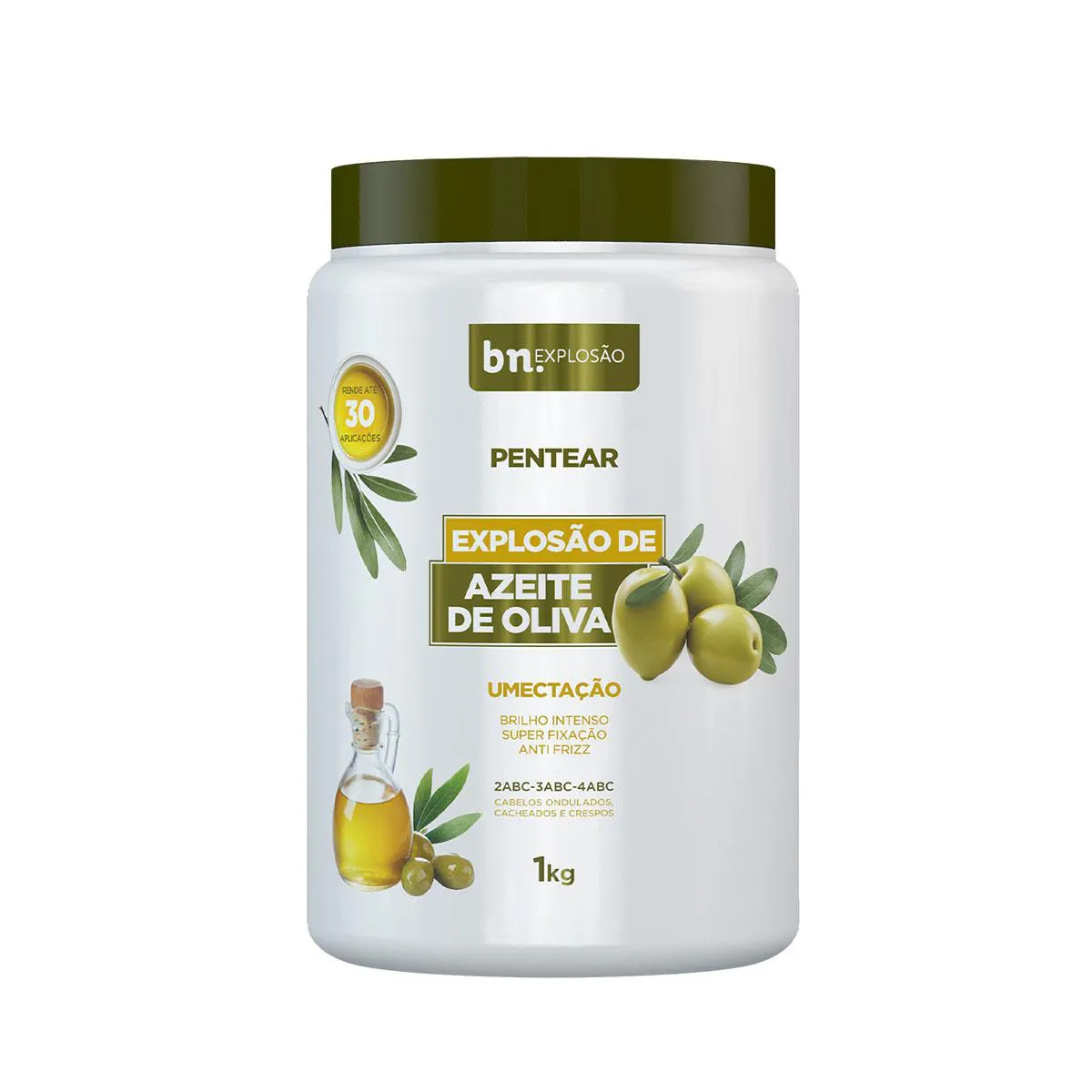 Creme para Pentear Bn. Explosão de Azeite de Oliva Umectação 1kg