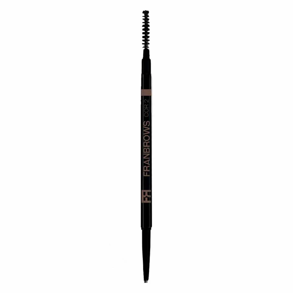 Lapiseira para Sobrancelhas Multifuncional Franbrow By Franciny Ehlke Browliner Marrom Escuro