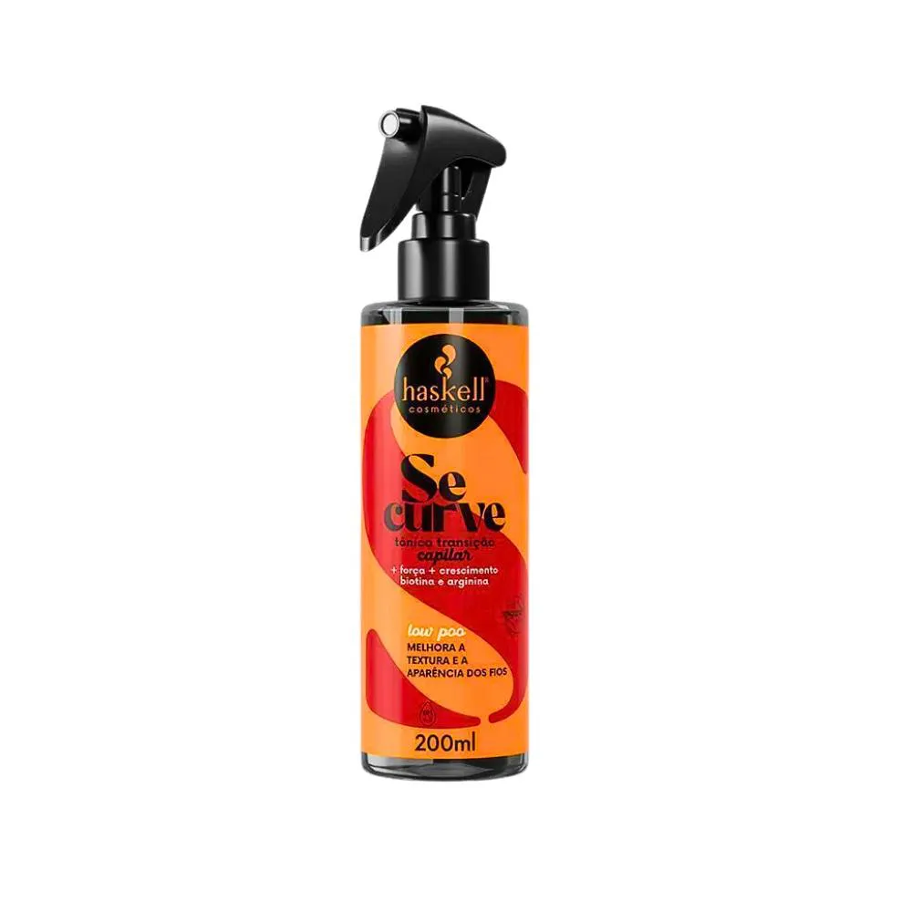 Tônico Transição Capilar se Curve 200Ml - Haskell Cosméticos