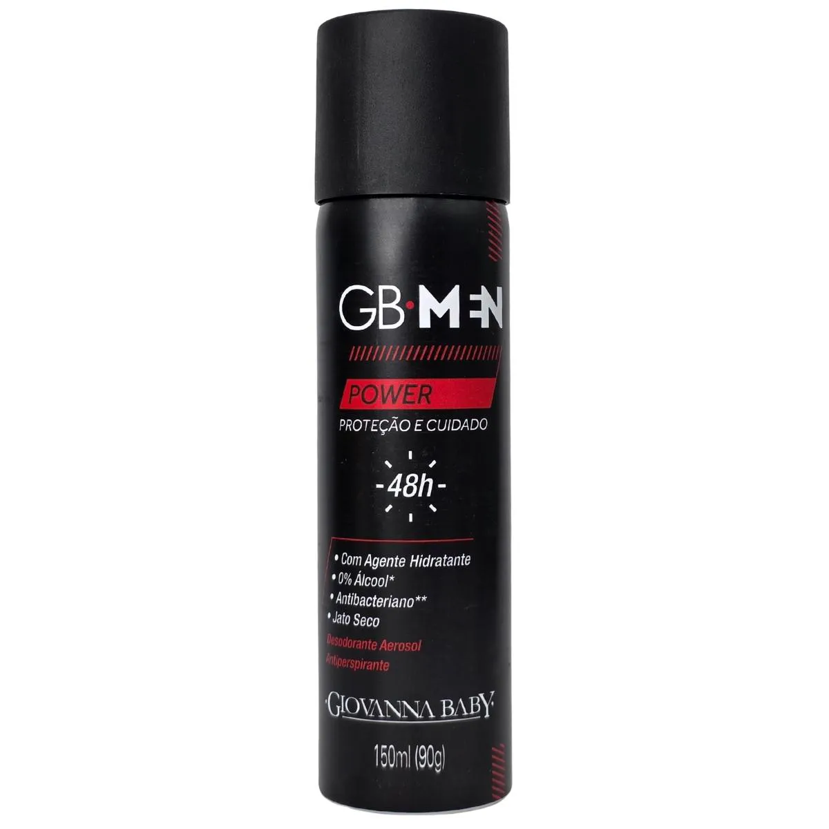 Desodorante Aerossol Power Gb Men 48H Vegano Giovanna Baby 150Ml / 90G