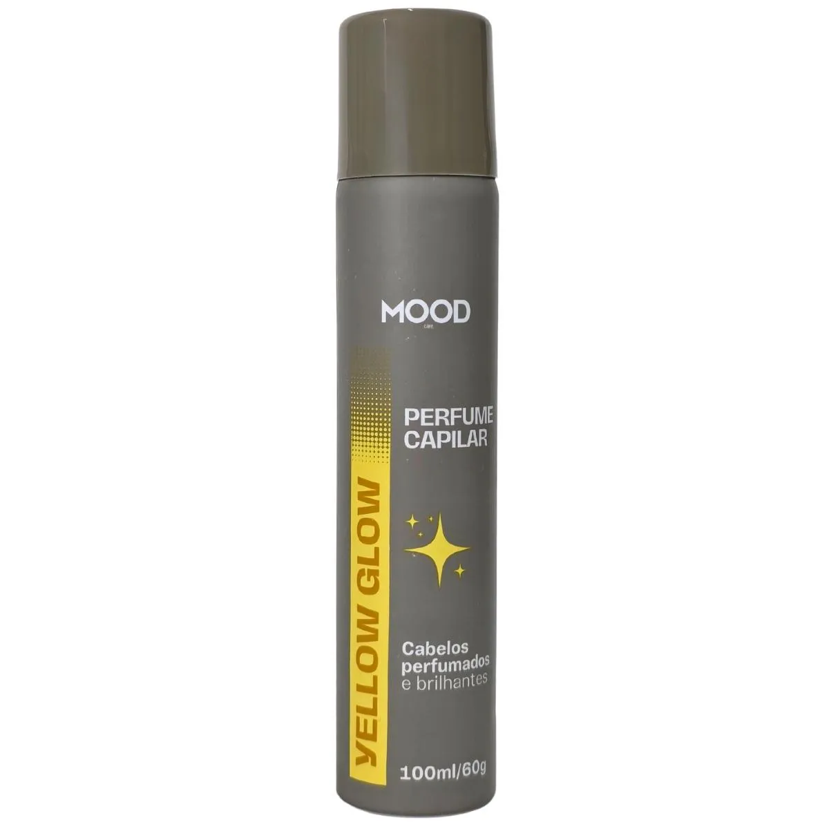 Perfume Capilar Aerossol Yellow Glow Mood Care 100Ml / 60G