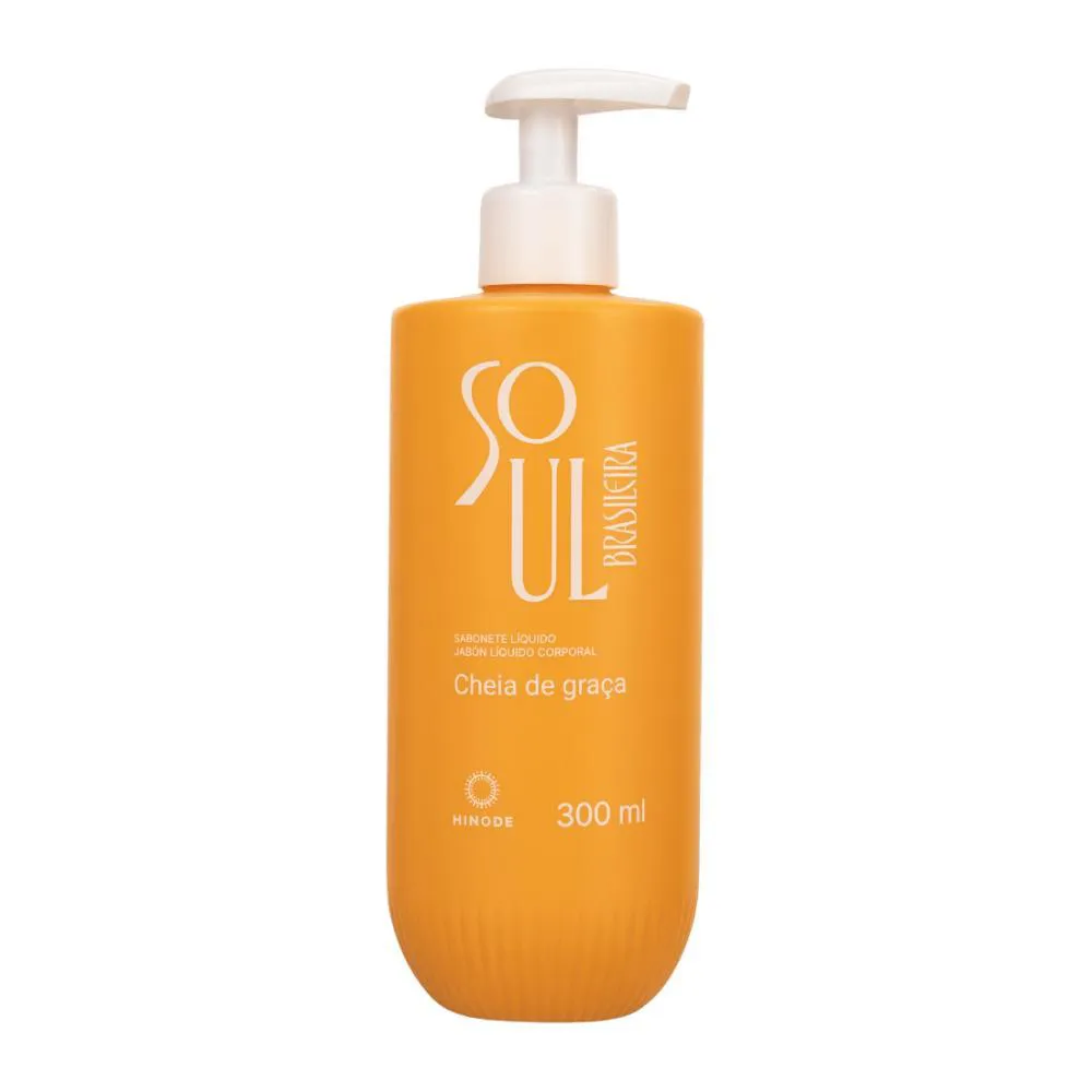 Sabonete Líquido Soul Brasileira Cheia de Graça Hinode 200Ml