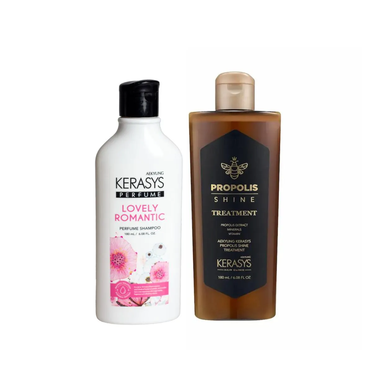 Kerasys Kit (Shampoo Lovely + Própolis Shine Tratamento) 180Ml
