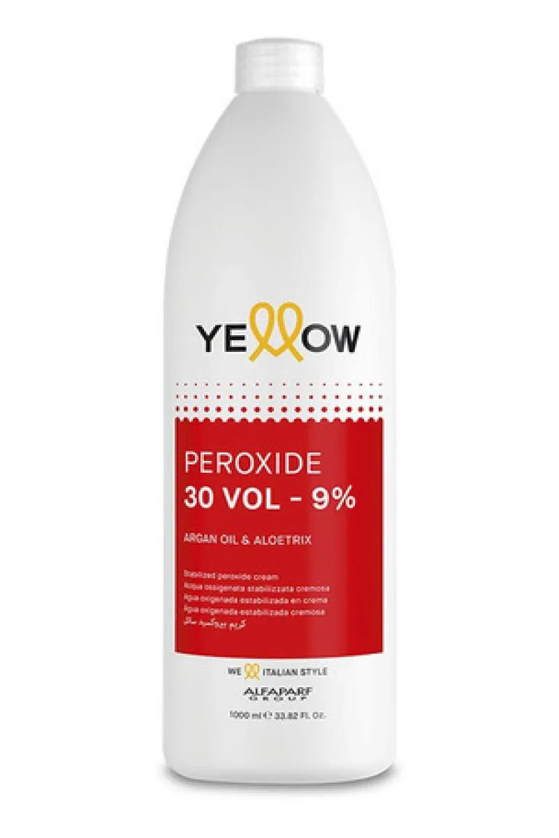 Água Oxigenada Yellow Peroxide 30 Volumes 1 Litro